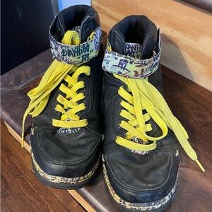 Omega Gravis Black Skate Shoes Circa 2006